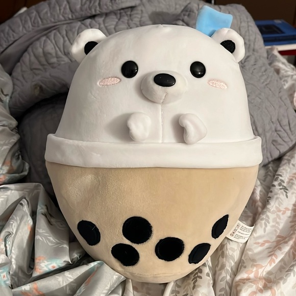 Polar Boba Bear plushie - Picture 1 of 2